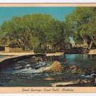 Montana Postcard Great Falls Giant Springs