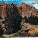 New Mexico Postcard Gallup Inscription Rock El Morro National Monument