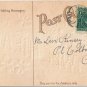 Postcard Embossed To My Sweetheart Violets Forget Me Nots Port Colborne 1908