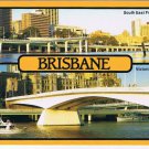 Australia Postcard Brisbane Freeway Victoria Bridge Queensland