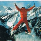 British Columbia BC Postcard Radium Hot Springs Lodge Skiing Panorama Mountain