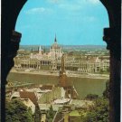 Hungary Postcard Budapest View Of Parliament