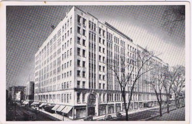 Quebec Postcard Montreal T Eaton Co Department Store