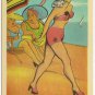 Postcard Comic Tell Husband About Her & We Can Stay Another Month