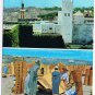 Marocco Postcard Tanger Two Views Buildings Sellers