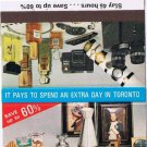 Matchbook Cover Duty Free Shop Toronto Airport 60% Savings