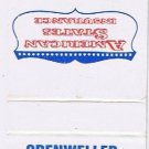 Matchbook Cover Odenweller Wulfhorst & Van Pelt Insurance Agency Delphos Ohio
