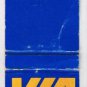 Matchbook Cover Via Rail Canadian National Railway Blue