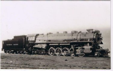 Postcard RPPC Canadian Pacific 5918