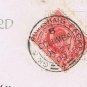 UK Scotland Postcard Postmark GK & Ardrishaig Packet Boat Columba 1909 K Edward