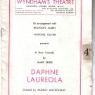 Programme Wyndham's Theatre Daphne Laureola James Birdie 1951 Laurence Olivier