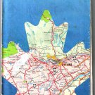 Canada Roadmap Allmaps 1990 Major Higway Systems Canada & Northern USA