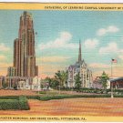 Pennsylvania Postcard Pittsburgh University Cathedral Of Learning Foster Heinz