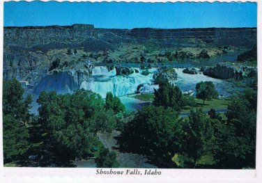 Idaho Postcard Shoshone Falls Twin Falls
