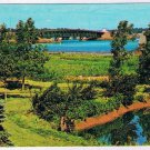 Prince Edward Island PEI Postcard Charlottetown Lily Pond At Bunbury Nursery