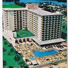 Florida Postcard Miami Beach Lifters Marco Polo Tennis & Resort Motel