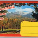 New York Postcard Booklet Adirondack Picture Story