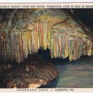 Missouri Postcard Leasburg Onondaga Cave Queen's Canopy Over Lost River