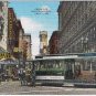 California Postcard San Francisco Cable Car Turn Table