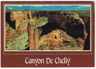 Arizona Postcard Spider Rock Canyon De Chelly