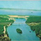 Georgia Postcard Hartwell Dam & Reser oir Savannah River