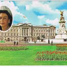 United Kingdom UK England Postcard London Queen Elizabeth II Buckingham Palace