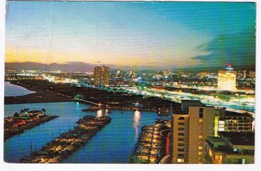 Hawaii Postcard Honolulu Ala Moana Shopping Center