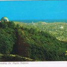 California Postcard Los Angeles Griffith Observatory Civic Center