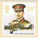 United Kingdom Postcard Stamps Royal Air Force 1986 29p DH 9A Lord Trenchard