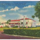 Postcard Magnificant Gulf Stream Country Club Delray Beach Lake Worth Florida