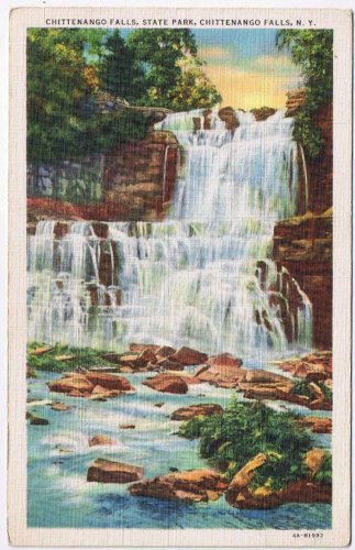 New York Postcard Chittenango Falls State Park