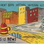 Postcard Comic There Hasn't Been Anything Happening Here But This Is News