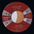 Jerry Vale Camelot 45 rpm Thirteen Girls Too Much