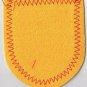 Wales Patch Badge Ty-Hyll The Ugly House Handpainted Handpainted Felt 2.5" x 3"