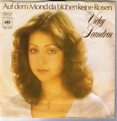 Vicky Leandros Auf dem Mond da bluhen keine Rosen 45 rpm Zwei