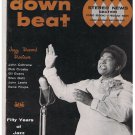 Down Beat  Magazine Mahalia Jackson December 11 1958