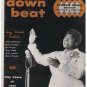 Down Beat  Magazine Mahalia Jackson December 11 1958