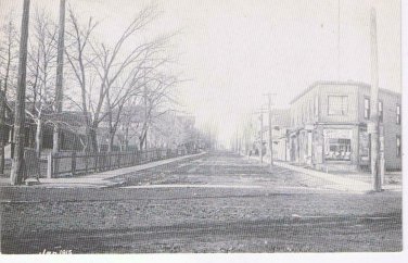 New Brunswick Postcard RPPC Moncton Archibald St At Main Before Subway 1915