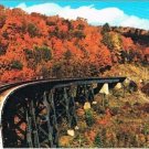 Sault Ste Marie Ontario Postcard Agawa Train Tour Trestle Bridge