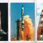 Cape Canaveral Postcard Booklet Kennedy Space Center 12 Views