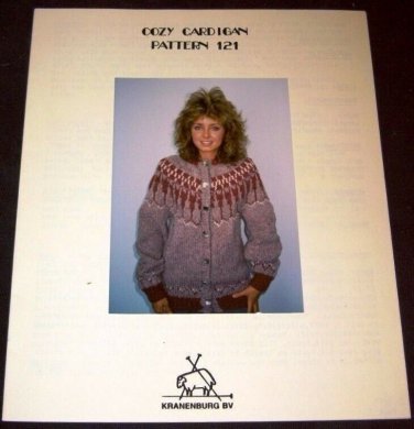 Kranenburg Cozy Cardigan Pattern 121