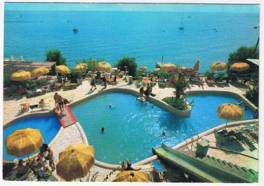 Italy Postcard S Angelo D'Ischia Apollon Thermae Swimming Pool