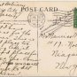 Postcard Ach My Dear Mitout You I Could Not Lif Atlantic City 1913 Dutch Couple