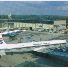 Postcard Airplane Douglas DC-7A Schreiner Airways
