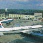 Postcard Airplane Douglas DC-7A Schreiner Airways
