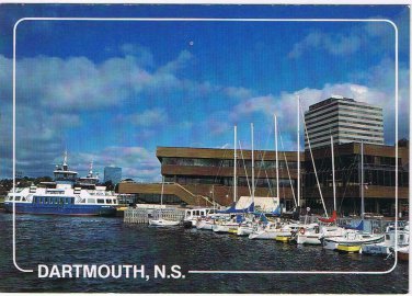 Nova Scotia Postcard Dartmouth Ferry Terminal