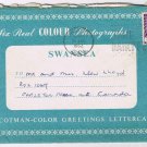 United Kingdom UK Cotman Lettercard Swansea