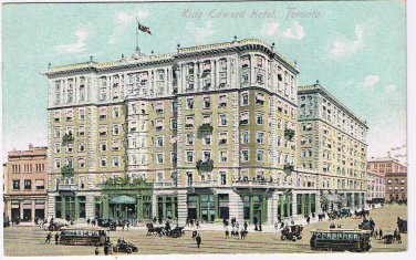 Ontario Postcard Toronto King Edward Hotel King Eddy