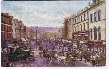 Ireland Postcard Cork St Patrick Street 1905