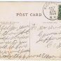 Postcard Young Lady With Pigtails Reading By Spinning Wheel Sincere Wishes